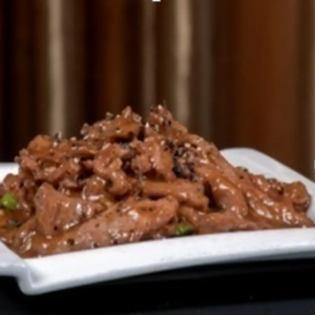 Stirfry Beef With Pepper Sauce